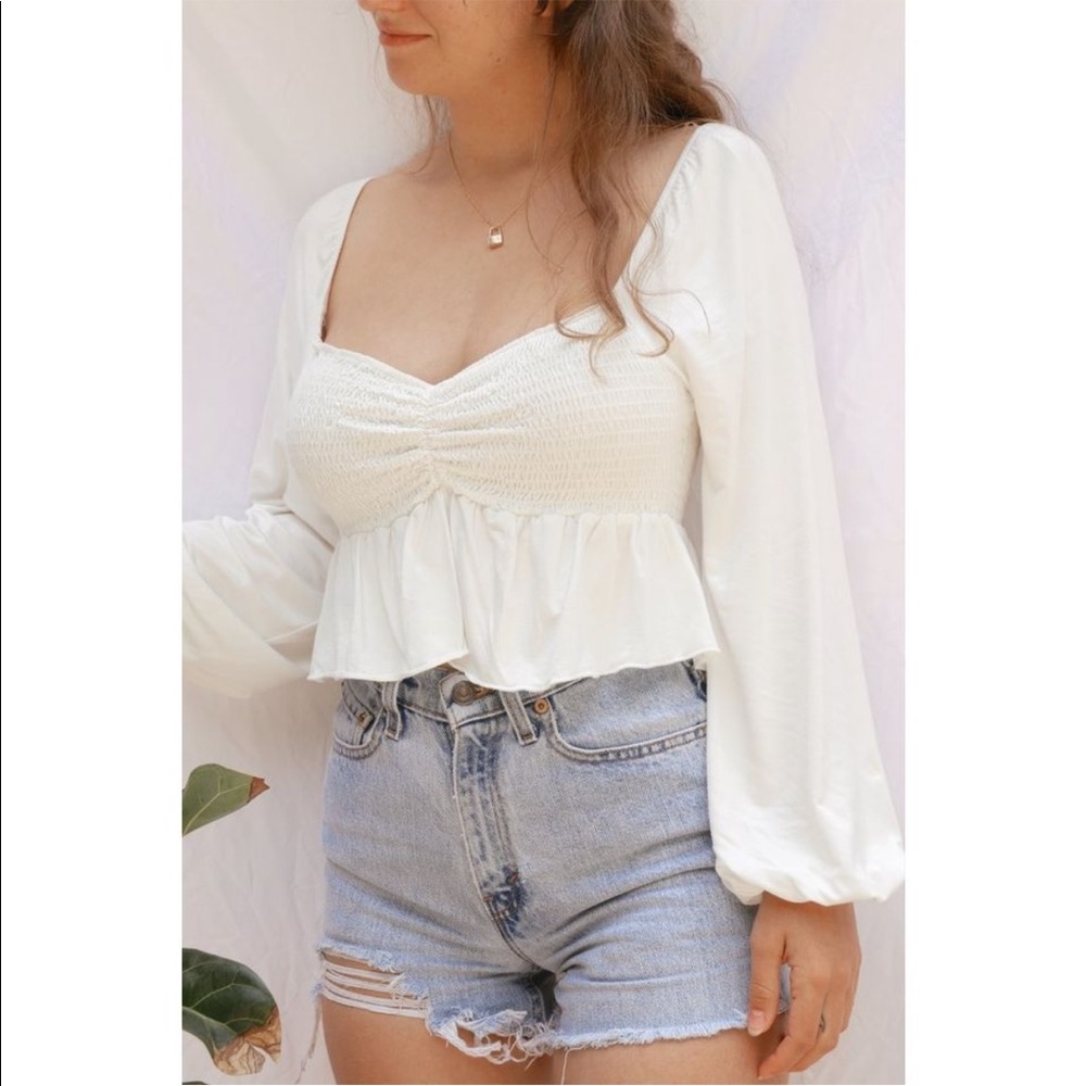 Dandy Babes Lani Smocked Blouse